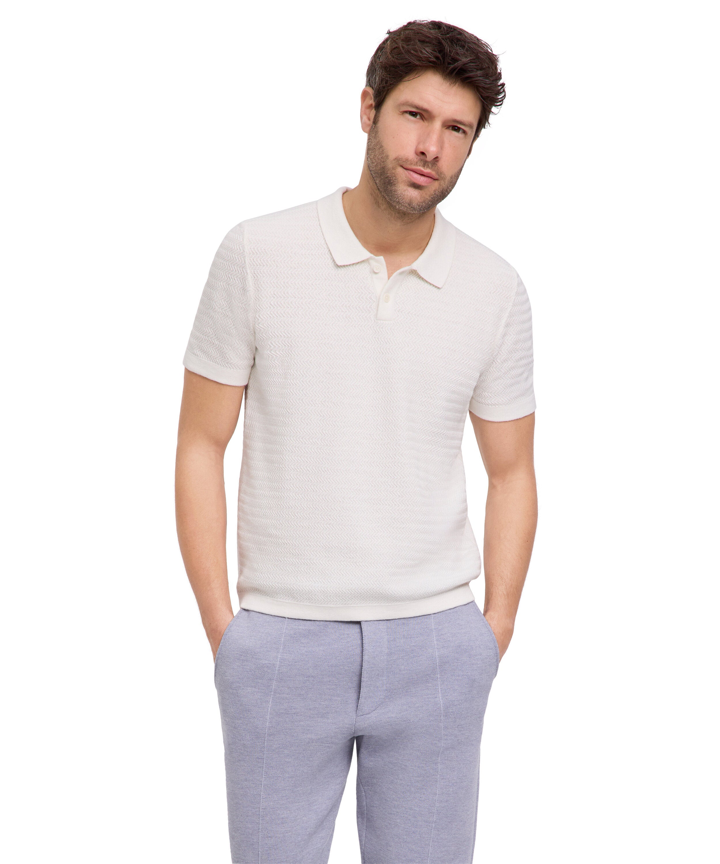 Falke Men Polo shirt Polo - Men - off-white