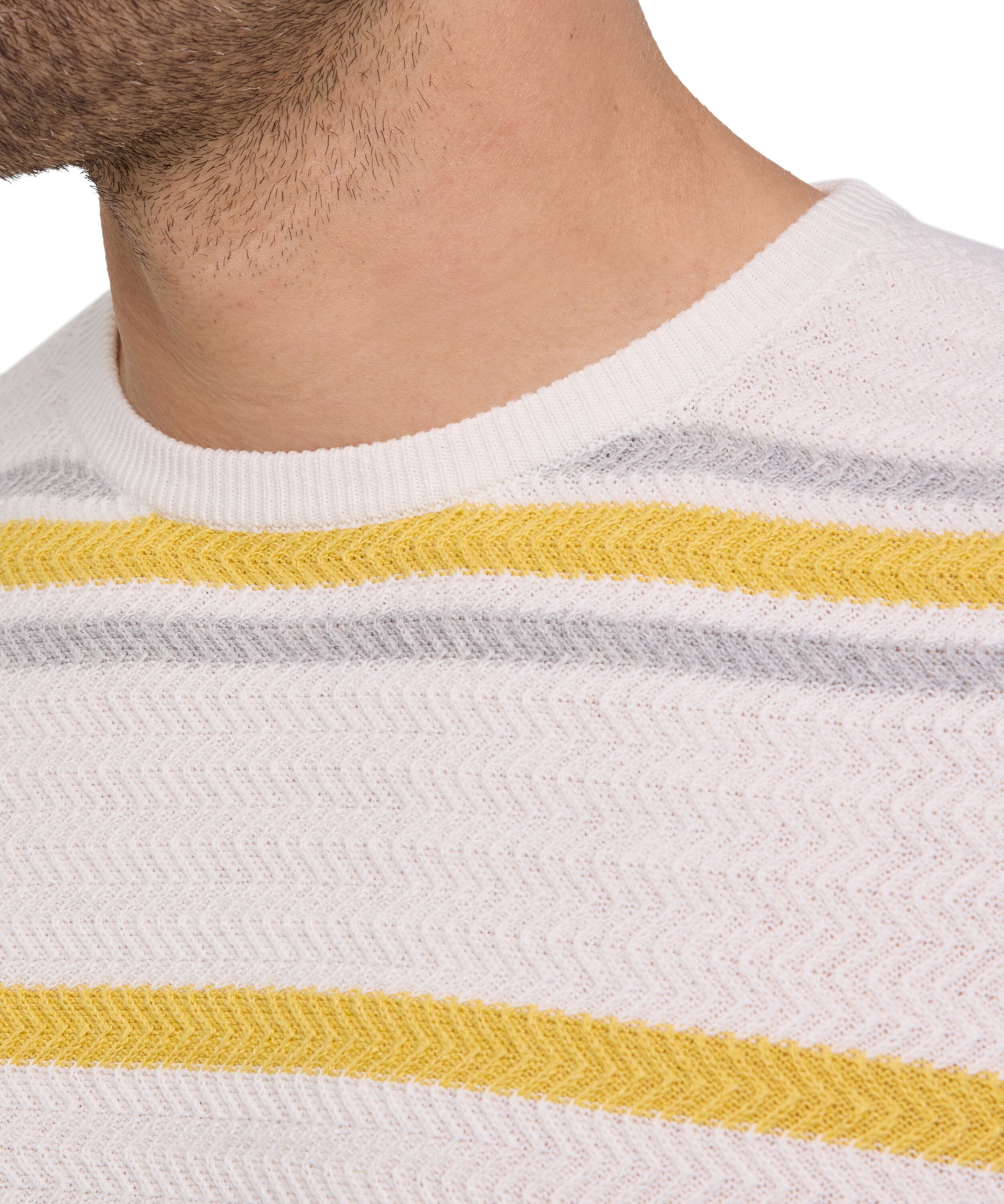 Falke Men T-Shirt Round-neck - Men - daffodil