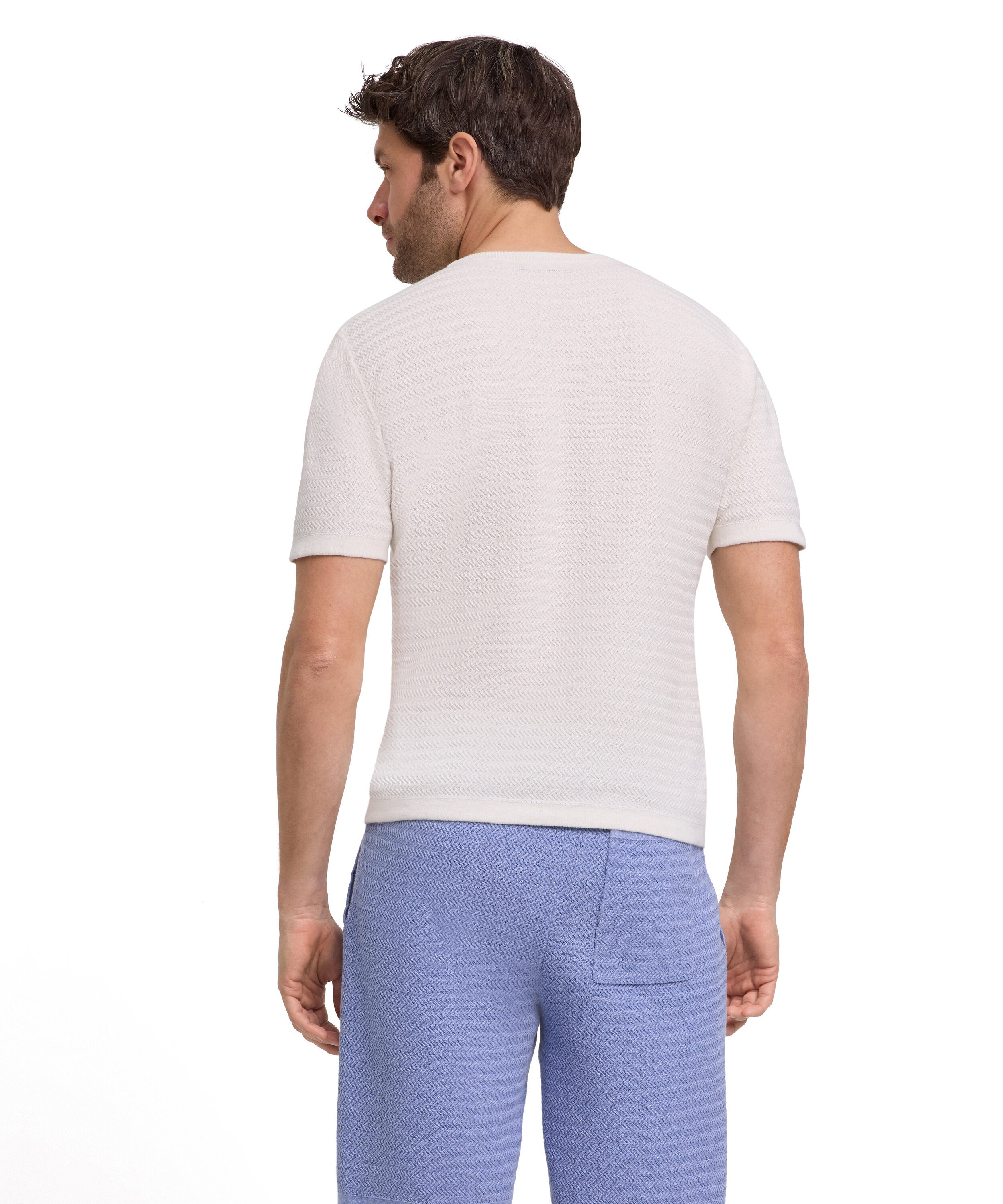 Falke Men T-Shirt Round-neck - Men - off-white