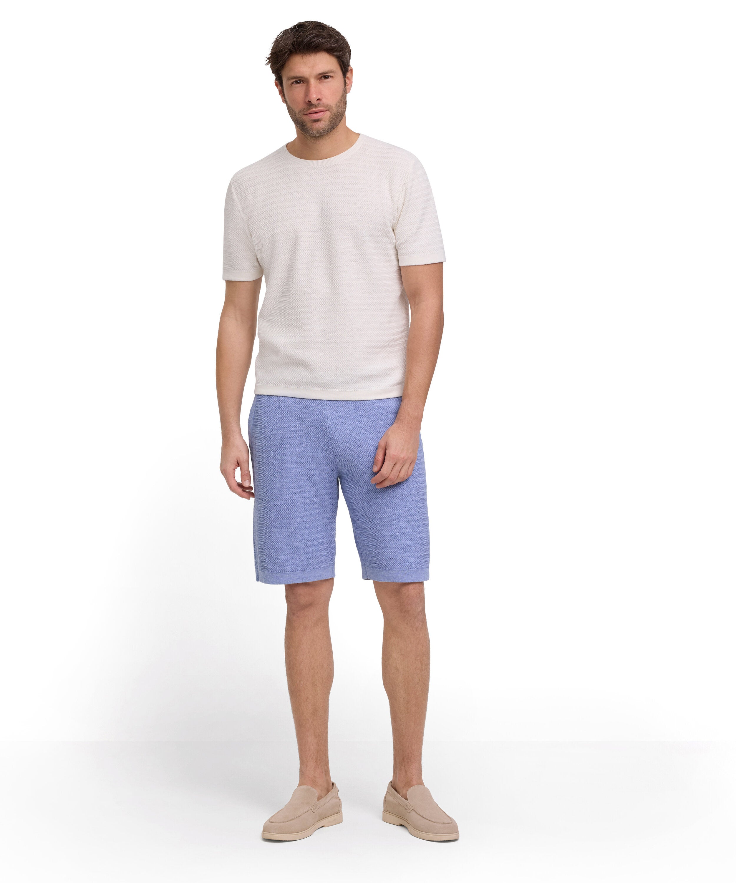Falke Men T-Shirt Round-neck - Men - off-white