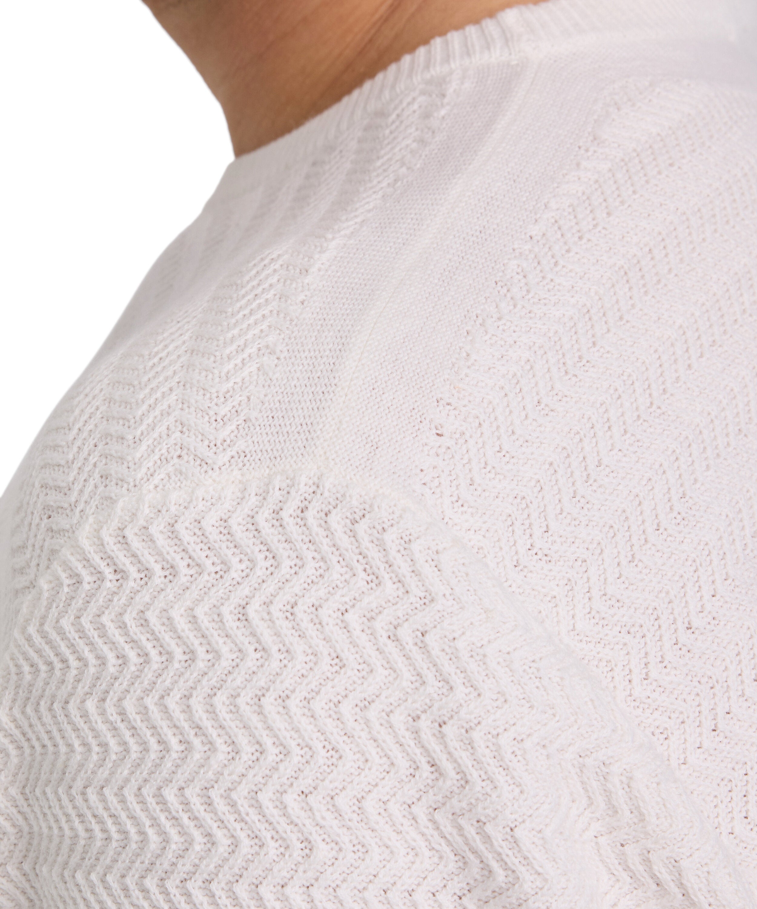 Falke Men T-Shirt Round-neck - Men - off-white