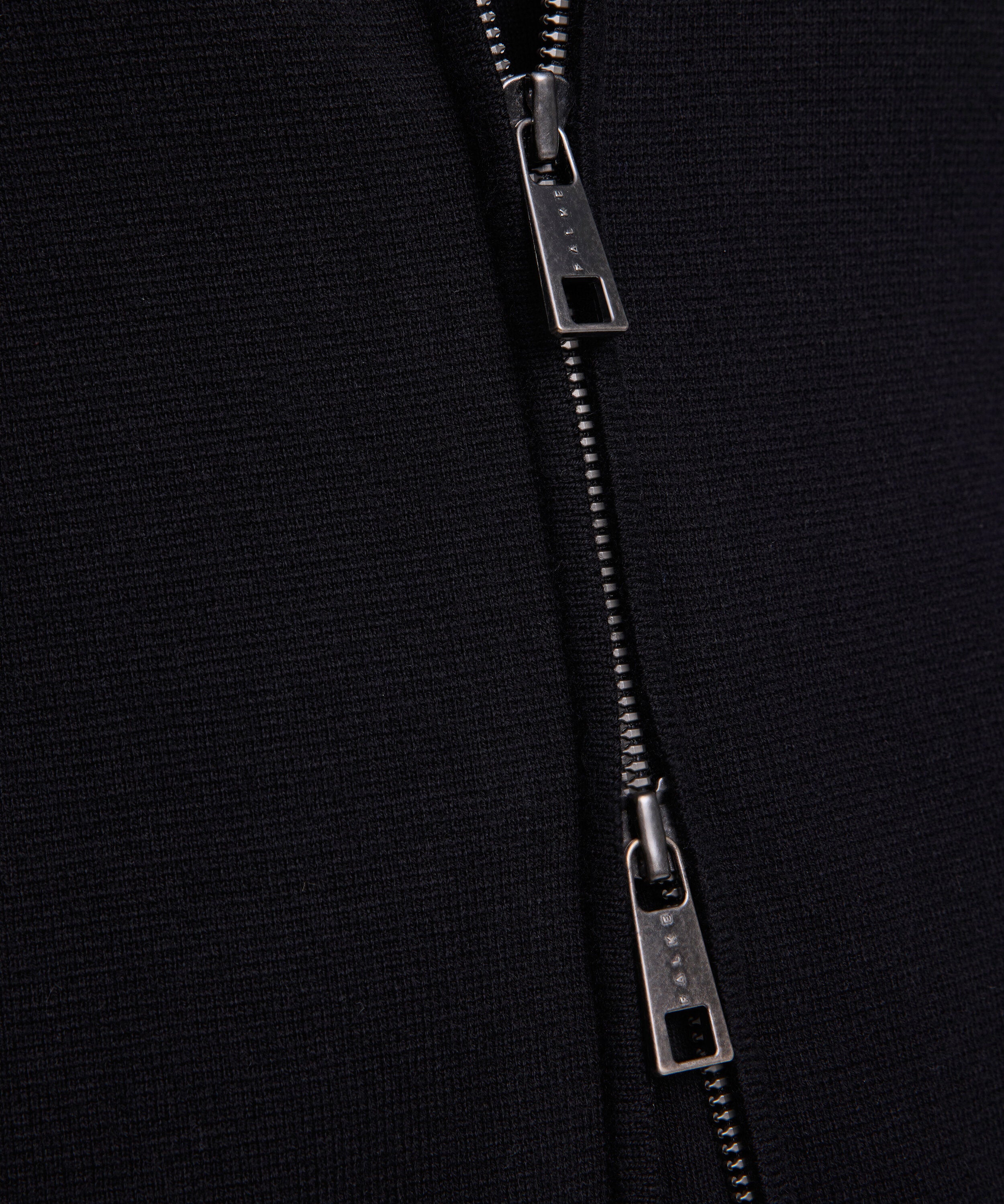 Falke Men Zip jacket Stand-up collar - Men - black