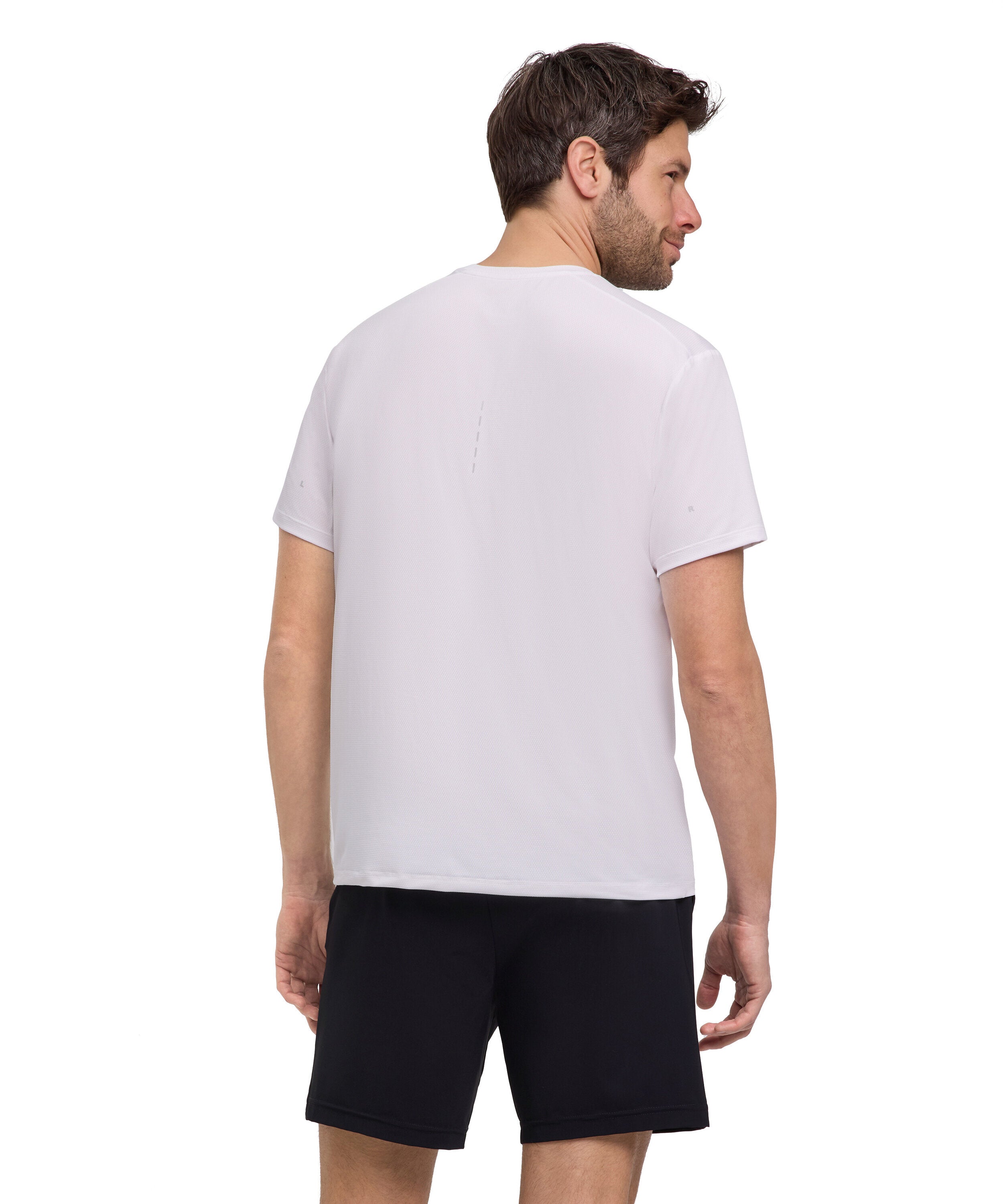 Falke Men Training T-Shirt Round-neck - Men - white