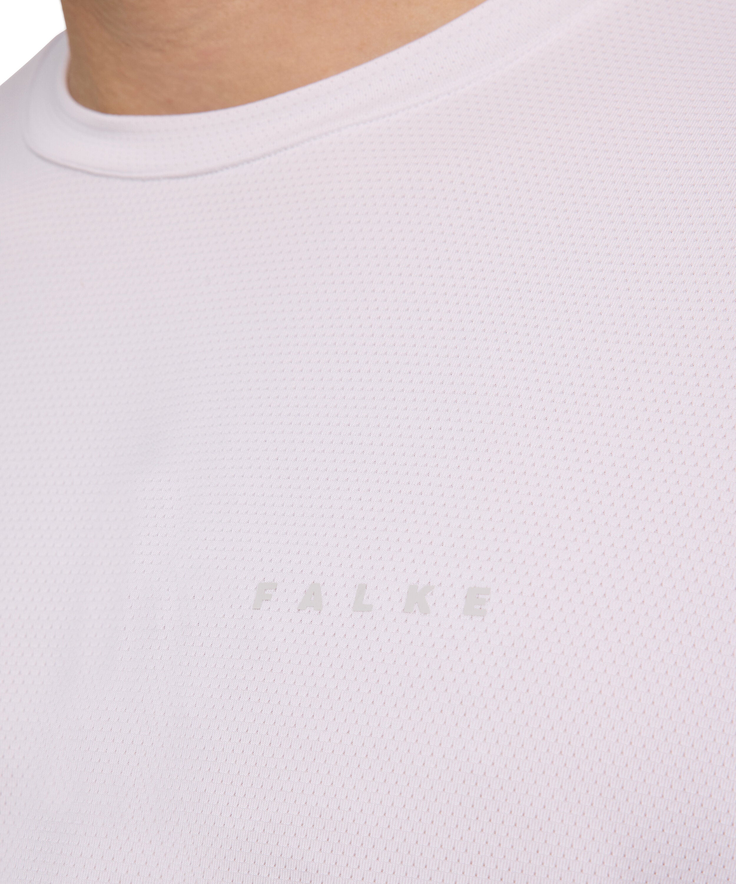 Falke Men Training T-Shirt Round-neck - Men - white