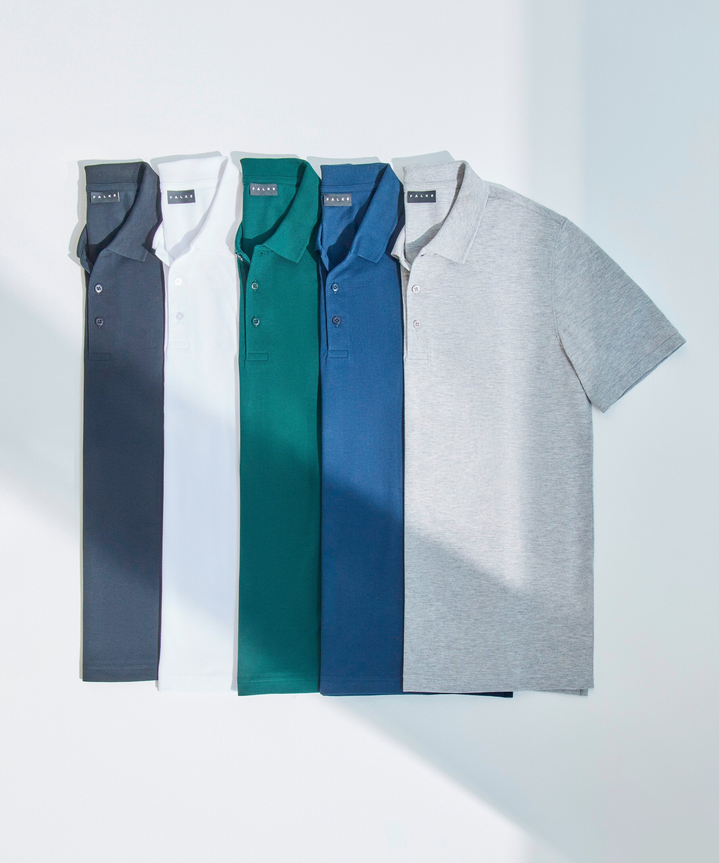 Falke Essential Polo Men Polo shirt - Men - aqua
